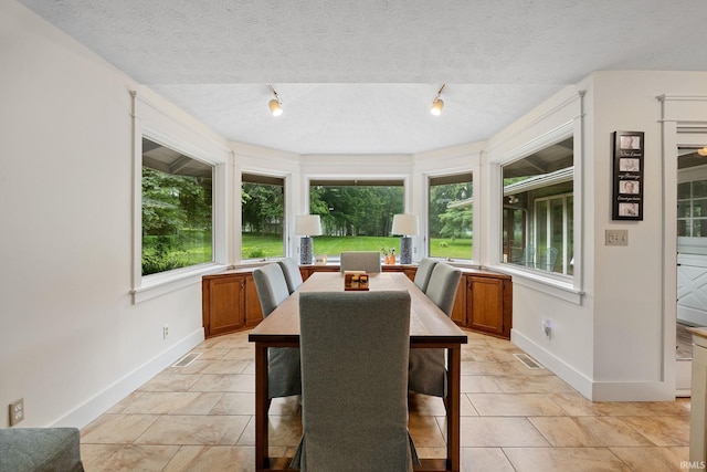 2107 W 450 S, Lafayette, IN 47909 - dining space with healthy amount of natural light and rail lighting