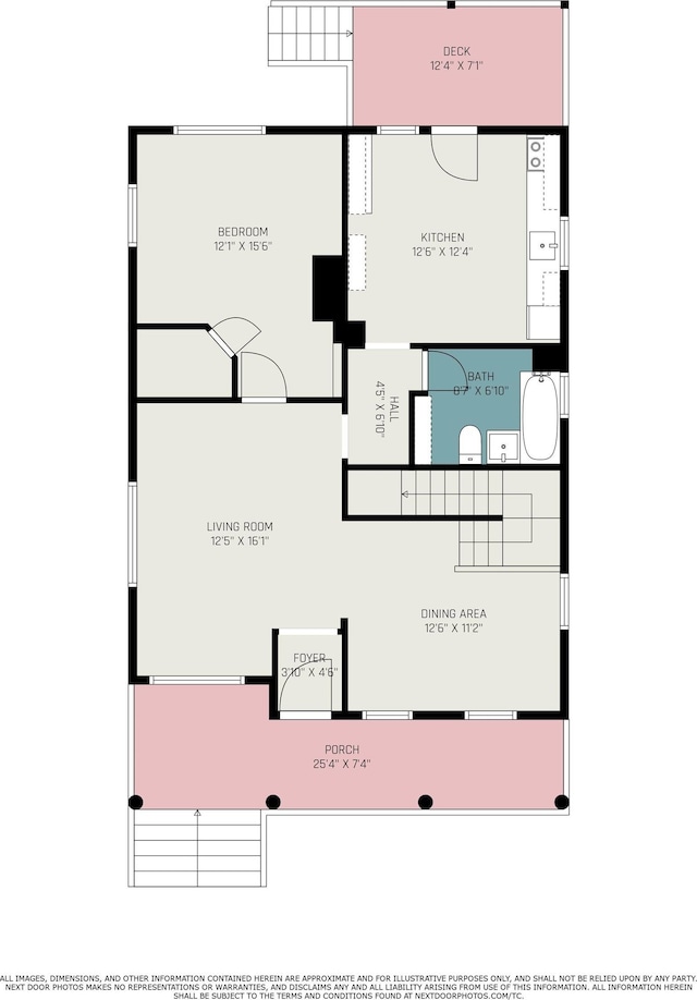 641 W Lexington Ave, Elkhart, IN 46514 - view of floor plan / room layout