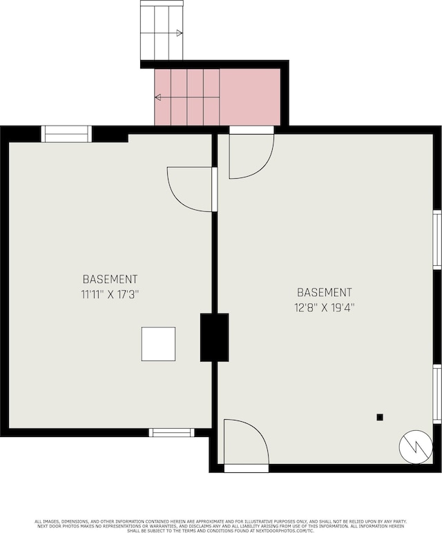641 W Lexington Ave, Elkhart, IN 46514 - view of floor plan / room layout