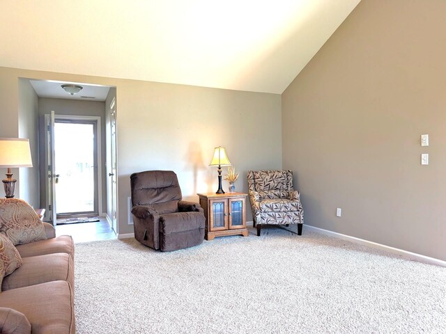 117 Blue Heron Cv, Decatur, IN 46733 - living room featuring carpet flooring and baseboards