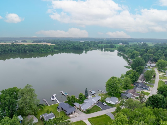 5142 W Corly Ln, Silver Lake, IN 46982 - aerial view of a nearby body of water