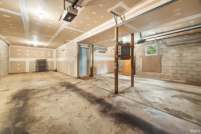 5818 Prophets Rock Rd, West Lafayette, IN 47906 - garage with a garage door opener