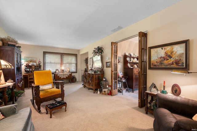 1105 N Buckeye Rd, Muncie, IN 47304 - living room with light carpet