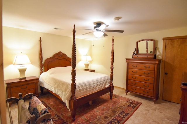 7366 Capri Ct, Newburgh, IN 47630 - bedroom with a ceiling fan