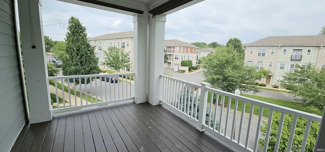 1648 S Ira St, Bloomington, IN 47401 - balcony featuring a residential view