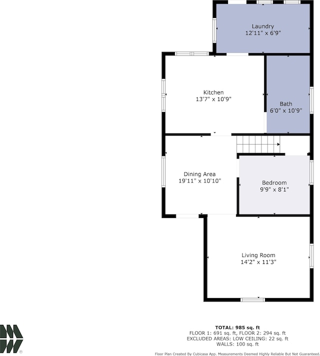 605 N 7th St, Goshen, IN 46528 - view of room layout