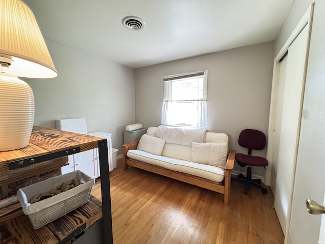 1635 Liberty St, Covington, IN 47932 - sitting room with light wood-style floors
