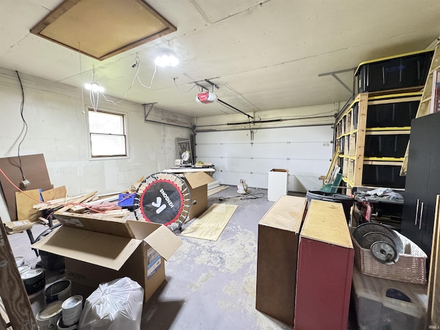 1635 Liberty St, Covington, IN 47932 - garage with a garage door opener
