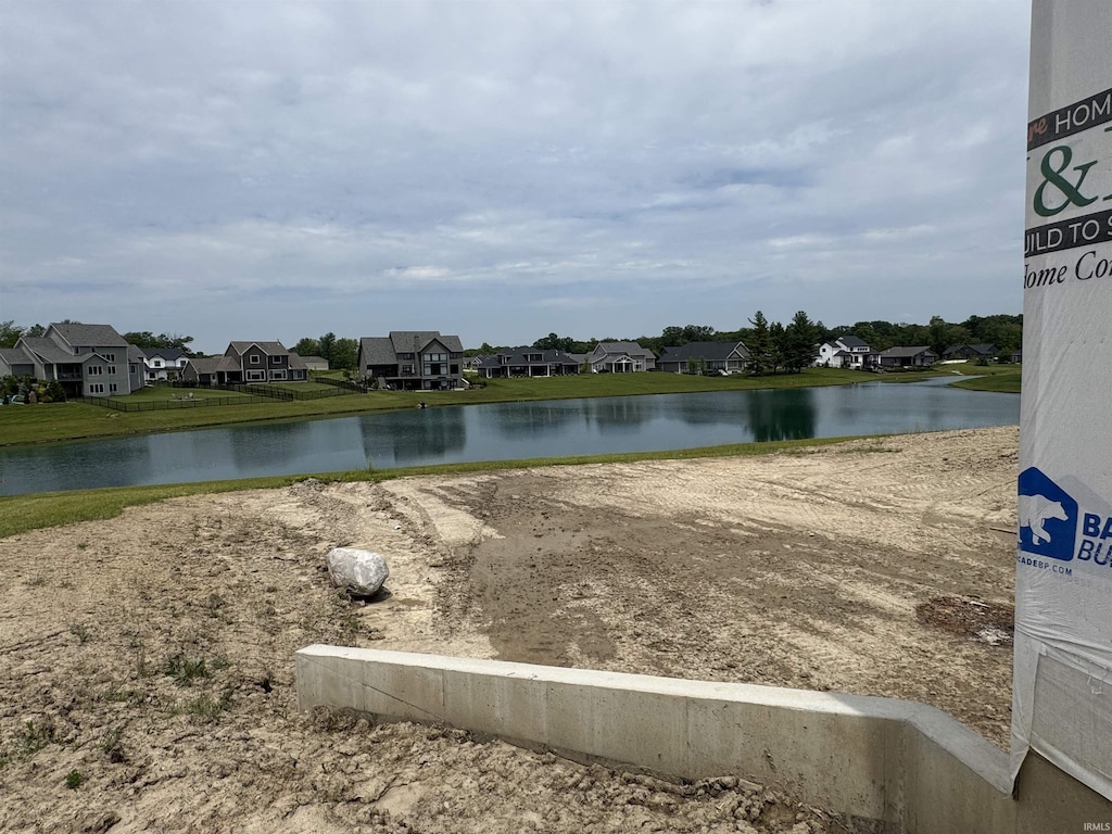 17727 Castlefeane Ct, Leo, IN 46765 - water view with nearby suburban area