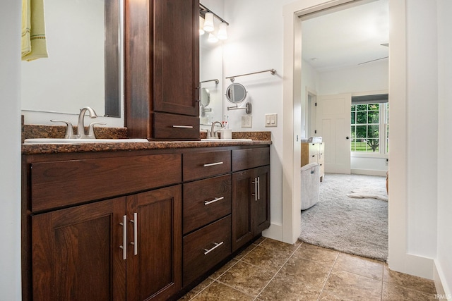 645 E Essex Dr, Warsaw, IN 46582 - bathroom featuring double vanity