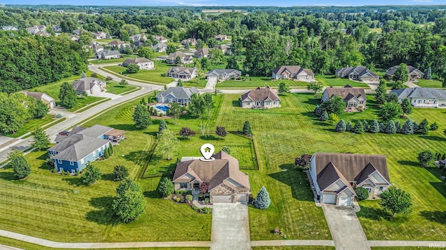 645 E Essex Dr, Warsaw, IN 46582 - aerial view of residential area