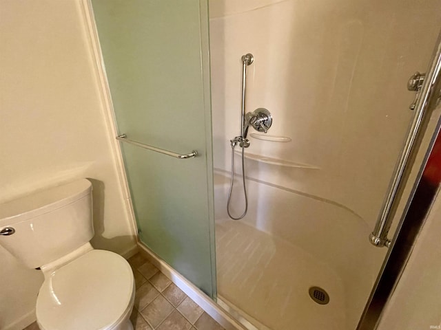 845 Crosspointe Ct, Wabash, IN 46992 - bathroom with a shower stall and tile patterned floors