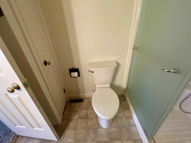 845 Crosspointe Ct, Wabash, IN 46992 - bathroom featuring a stall shower and tile patterned flooring