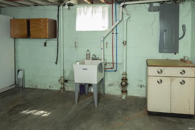 2330 N Fritz Dr, Bloomington, IN 47408 - basement featuring electric panel