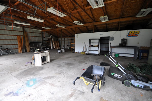 8077 E State Road 4th Rd, Walkerton, IN 46574 - view of garage