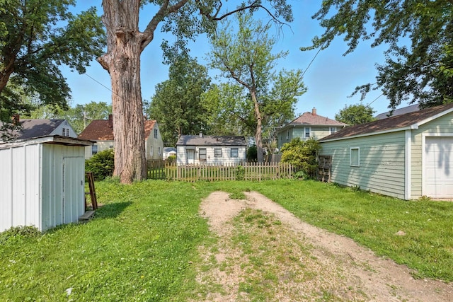 1610 Kentucky Ave, Fort Wayne, IN 46805 - view of yard with a storage unit