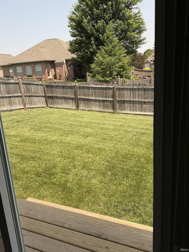 5844 Flagstone Dr, Evansville, IN 47711 - view of fenced backyard