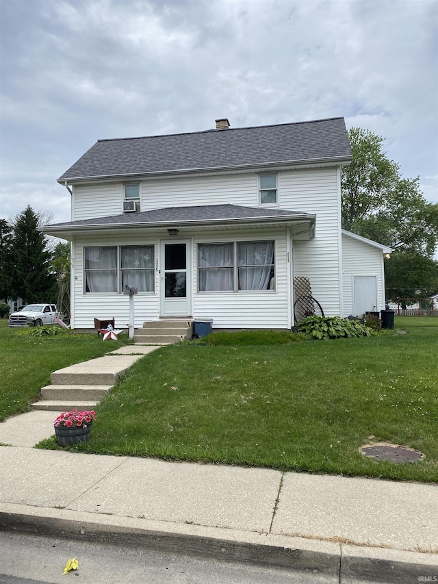 506 N Sprunger St, Berne, IN 46711 - traditional home with entry steps and a front yard