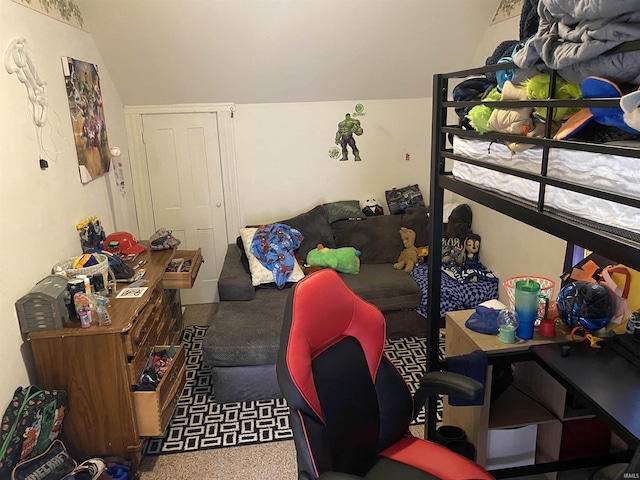 506 N Sprunger St, Berne, IN 46711 - living room with carpet and lofted ceiling