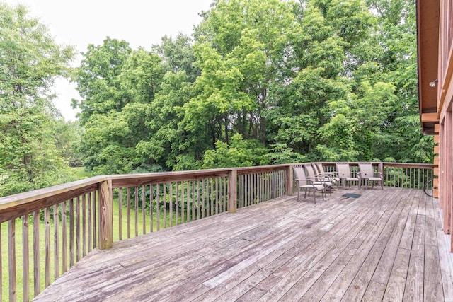 1275 N Sewell Rd, Bloomington, IN 47408 - view of deck