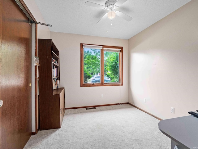 3723 Pebblewood Pl, Fort Wayne, IN 46804 - carpeted spare room with a ceiling fan and a textured ceiling