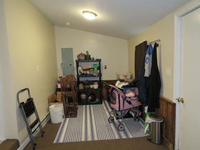 219 Fulton Ave, Rochester, IN 46975 - bedroom featuring carpet and electric panel
