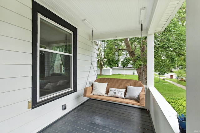 319 W Wiley Ave, Bluffton, IN 46714 - porch with a lawn