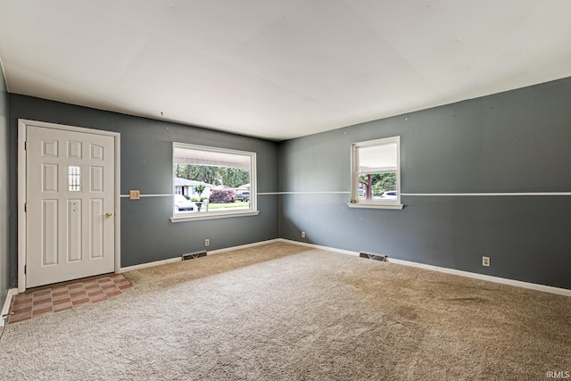 6412 E Oak St, Evansville, IN 47715 - carpeted foyer featuring plenty of natural light