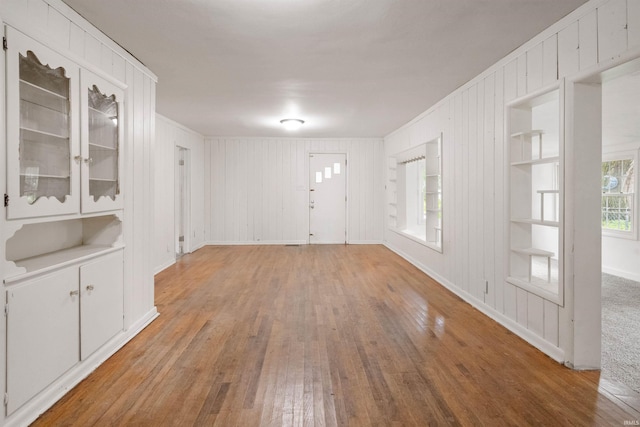 2305 N Armstrong St, Kokomo, IN 46901 - foyer entrance featuring hardwood / wood-style flooring, wood walls, and ornamental molding