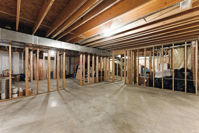 5595 N State Road 109, Columbia City, IN 46825 - view of unfinished basement