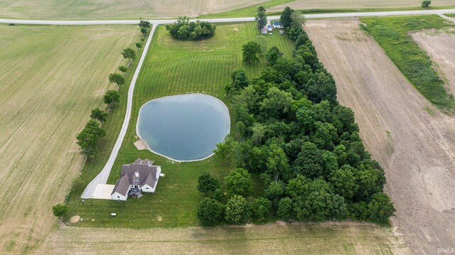 5595 N State Road 109, Columbia City, IN 46825 - aerial overview of property's location featuring rural landscape