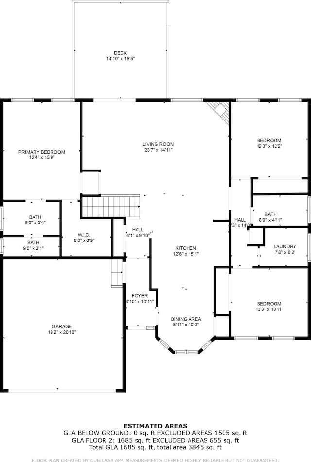 920 Cary Ct, South Bend, IN 46614 - view of property floor plan
