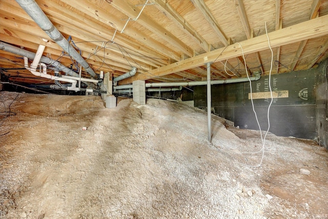 3121 S Yonkers St, Bloomington, IN 47403 - inside crawl space