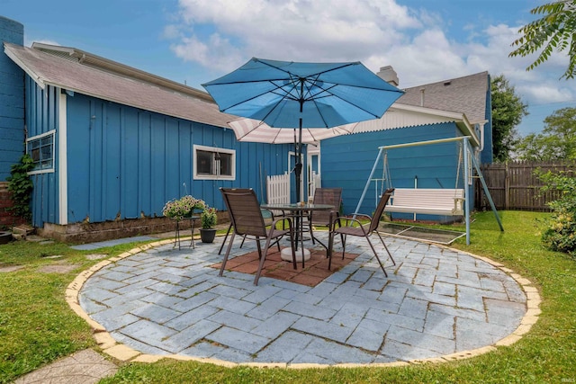 609 S Miller Ave, Marion, IN 46953 - view of patio / terrace featuring outdoor dining space