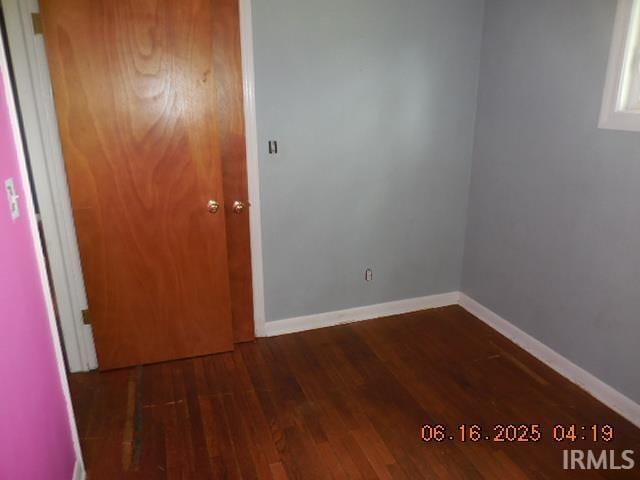 1608 Sunset Dr, Rochester, IN 46975 - spare room with wood finished floors and baseboards