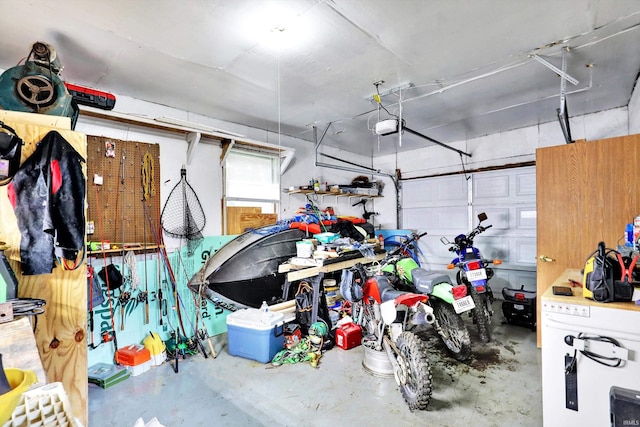 26 E Plum St, Anderson, IN 46012 - garage with a garage door opener