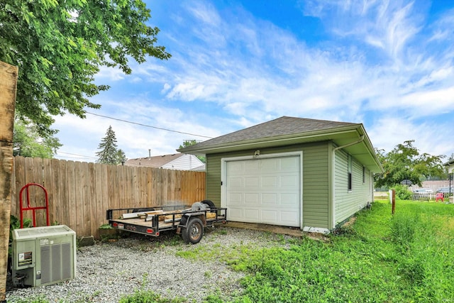 26 E Plum St, Anderson, IN 46012 - view of detached garage