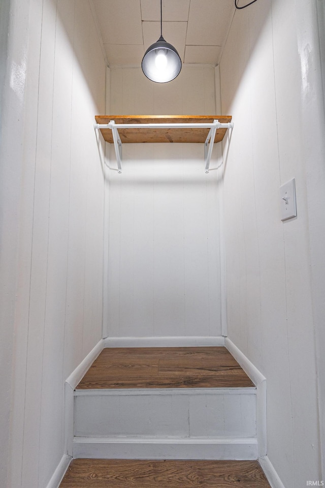 307 W Flora St, Washington, IN 47501 - spacious closet with wood finished floors