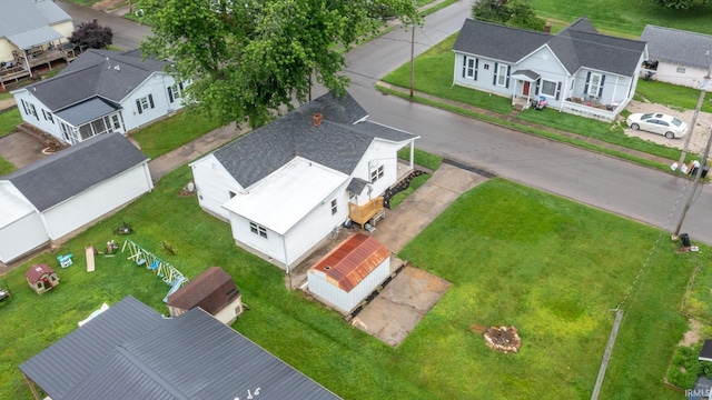 307 W Flora St, Washington, IN 47501 - aerial view of residential area