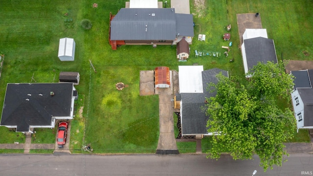 307 W Flora St, Washington, IN 47501 - bird's eye view