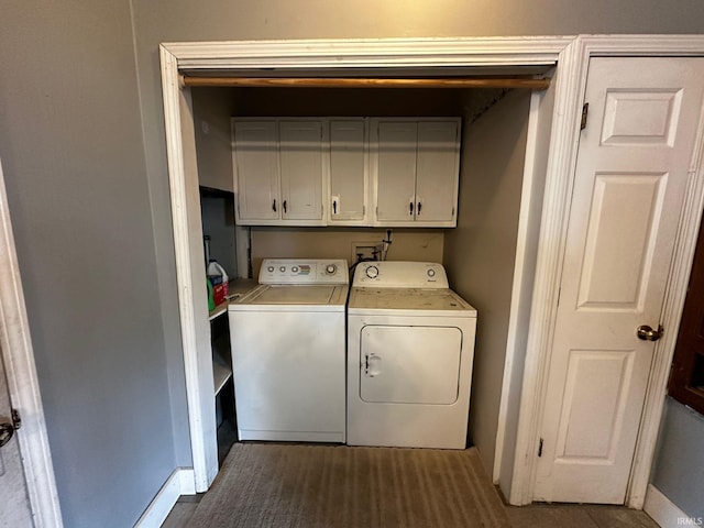 1114 W 4th St, Marion, IN 46952 - washroom featuring washer and clothes dryer and cabinet space