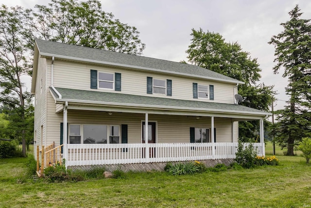 1000 N 500 E, Anderson, IN 46012 - farmhouse with a porch and a front lawn