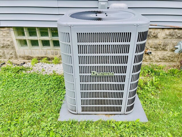 125 Shalley Dr, Plymouth, IN 46563 - exterior view of a central AC unit
