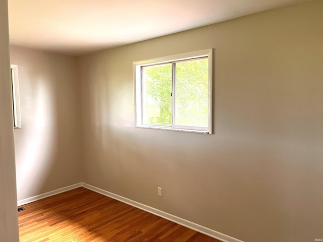 758 W 400 S Rd, Wabash, IN 46992 - spare room with baseboards and wood finished floors