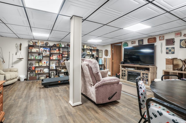 2208 Franklin St, Tell City, IN 47586 - living room featuring wood finished floors