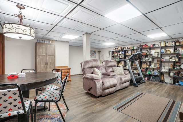 2208 Franklin St, Tell City, IN 47586 - living room with wood finished floors