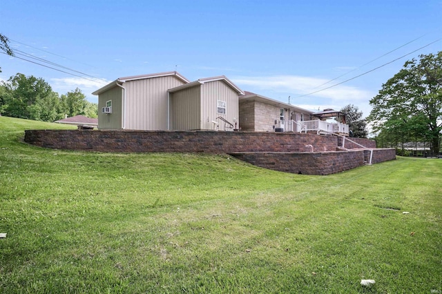 2208 Franklin St, Tell City, IN 47586 - view of property exterior with a yard