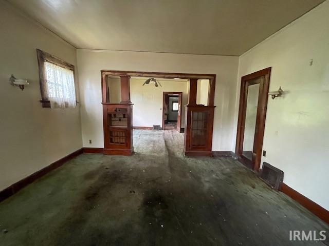 758 N Olive St, South Bend, IN 46628 - spare room featuring baseboards