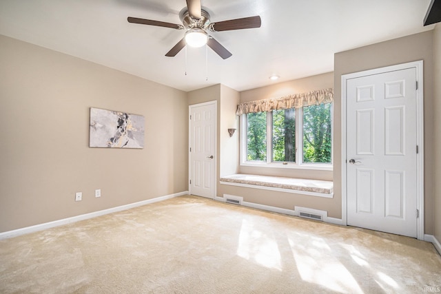 17991 Sable Ridge Dr, South Bend, IN 46635 - unfurnished room with ceiling fan and light carpet