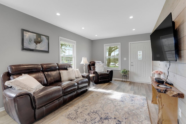 2405 E State Blvd, Fort Wayne, IN 46805 - living room with light wood-style floors and recessed lighting